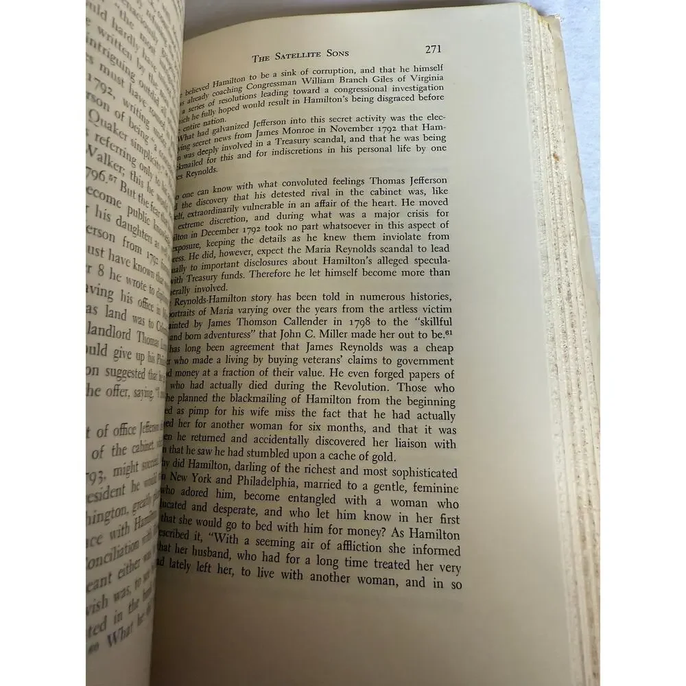 Thomas Jefferson An Intimate History - Fawn Brodie First Edition 1974 Hardcover